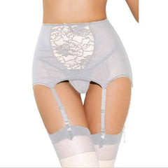 GSA Gift of Suspender Belt AND Stockings SET in Black, White or Red