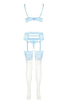 GSA Gift of Acarin Air Collection Stunning Blue Lingerie Set