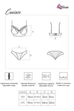 Caniave Corall Collection Bra & Panty