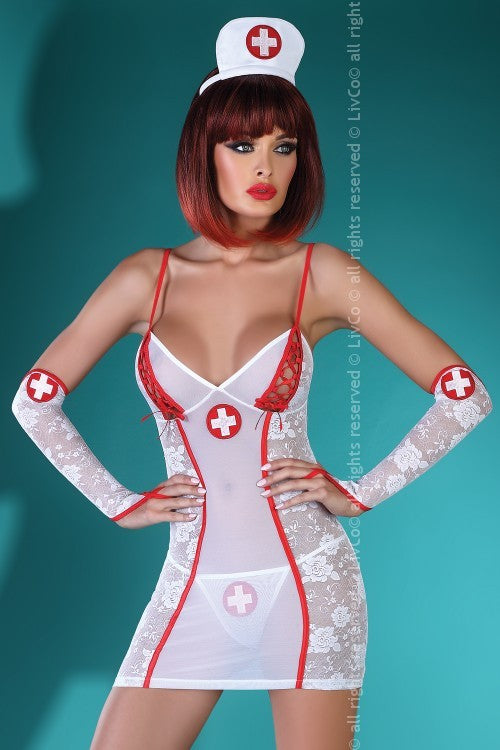 Charleen Sexy Cosplay Nurse Outfit